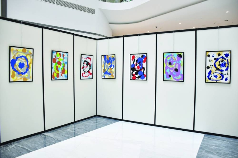 


جانب من المعرض 