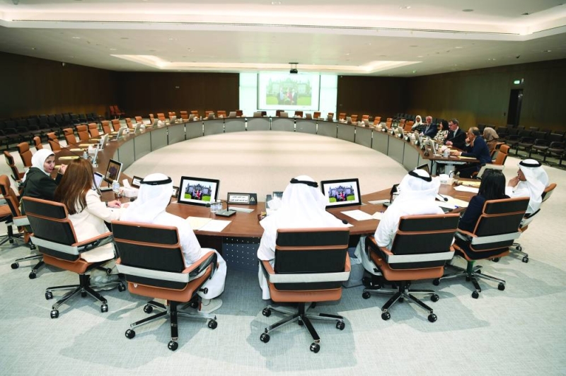 جانب من اجتماع المجلس البلدي مع «الوطني للثقافة» 