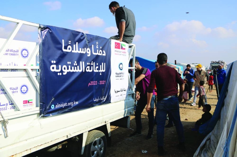 من قوافل الحملة السابقة