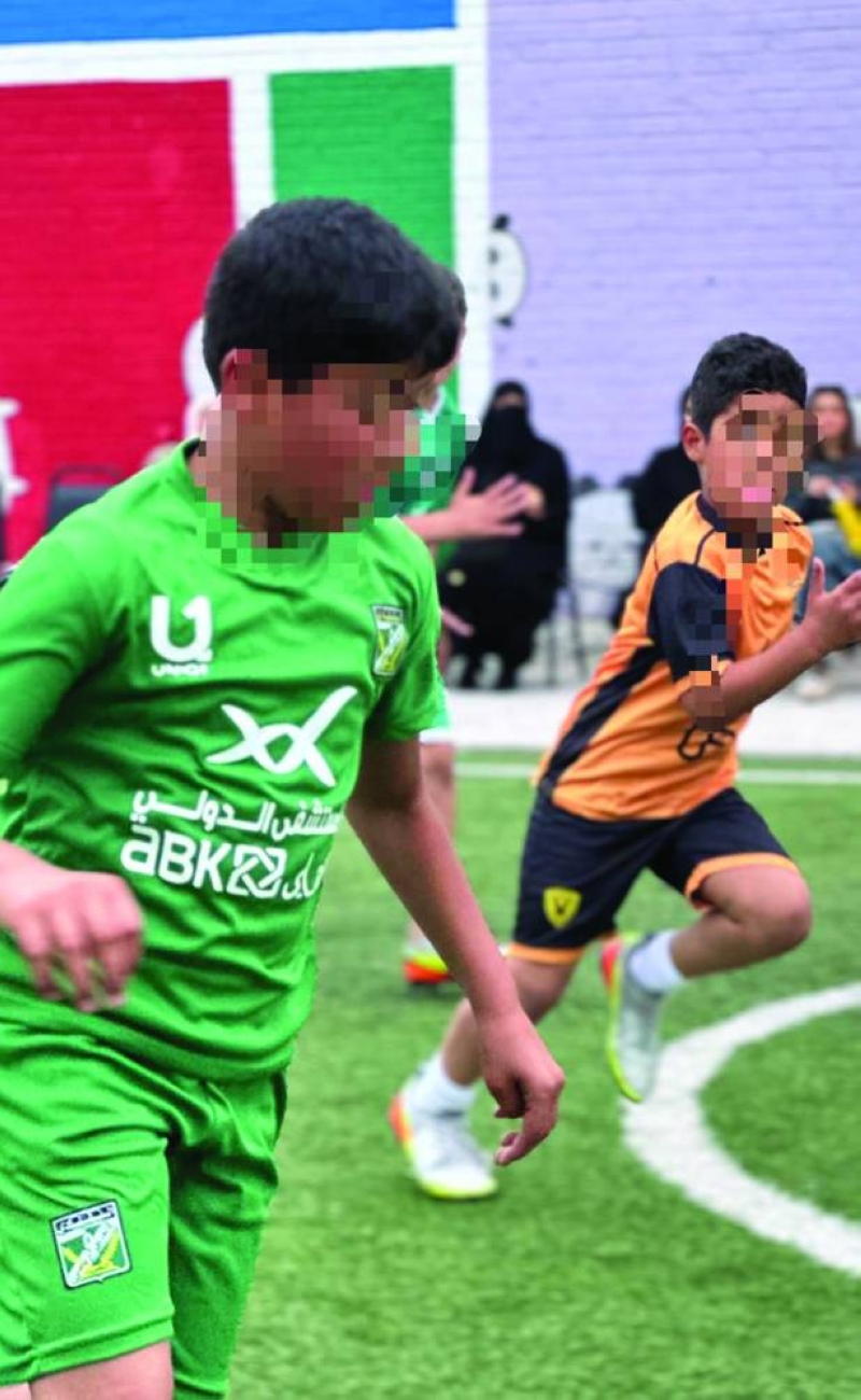 أجواء حماسية من المبارة