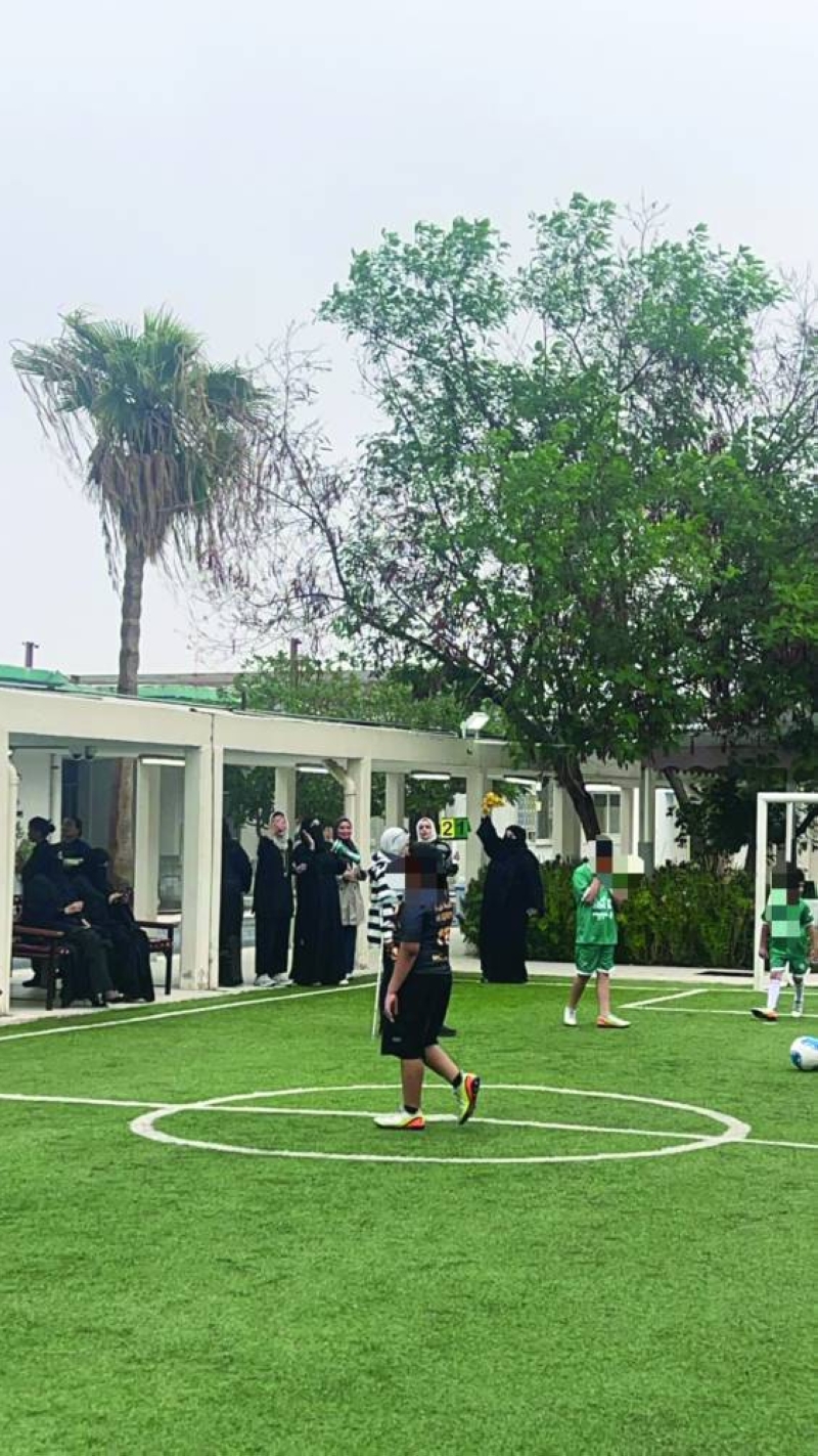 جانب من المباراة 