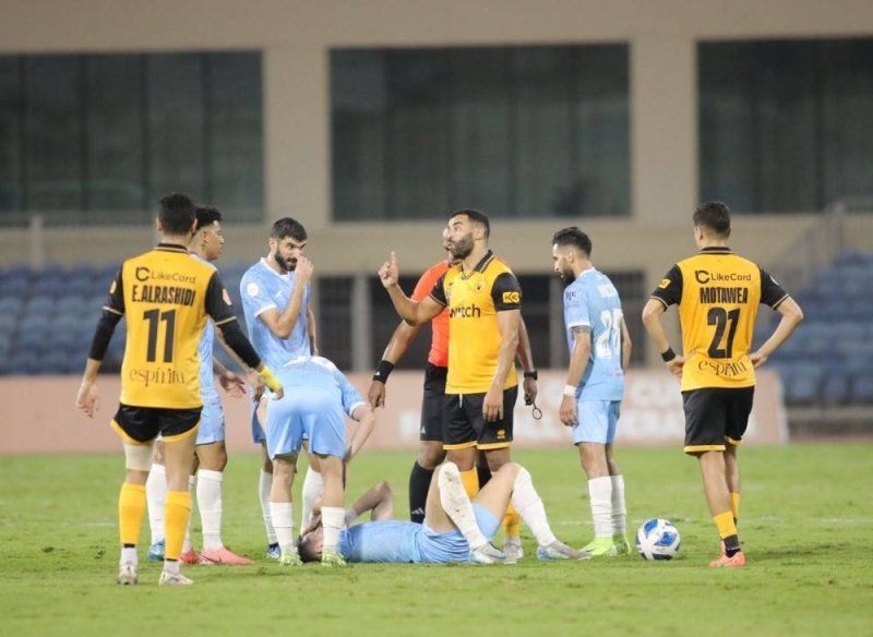 من مباراة القادسية