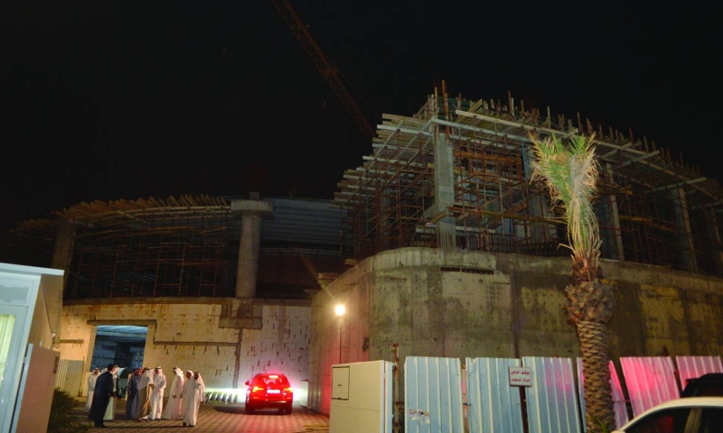 المسجد من الخارج  (تصوير سعود سالم) 