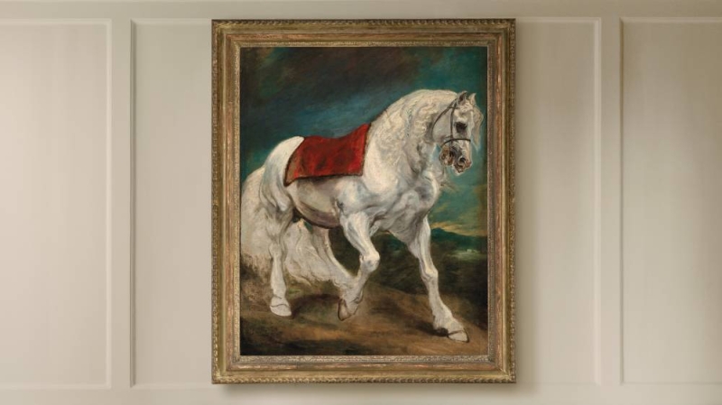 لوحة «الحصان الأندلسي»