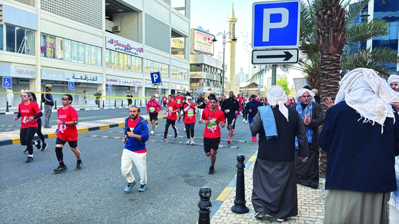 من الماراثون العالمي 
