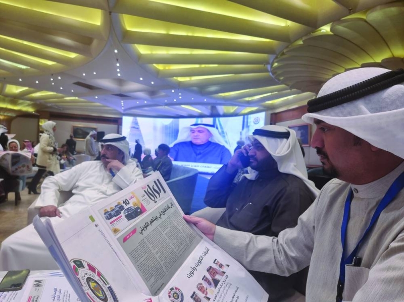 


افتتاحية «الراي» كانت حاضرة 