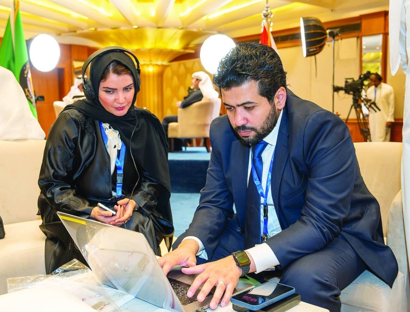 متابعة إعلامية في المركز