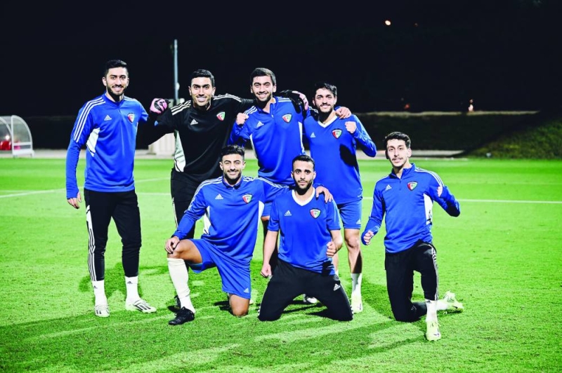 لاعبو منتخب الكويت