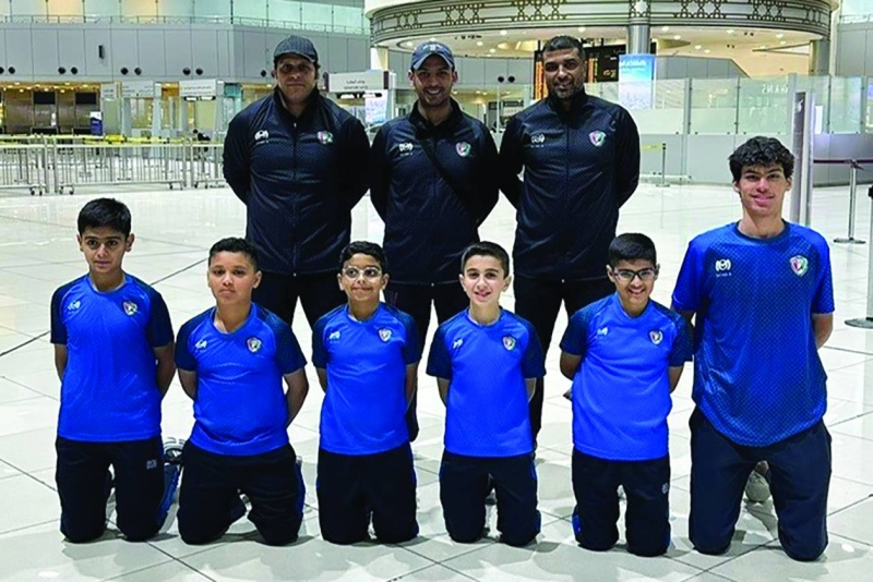 وفد منتخب الإسكواش