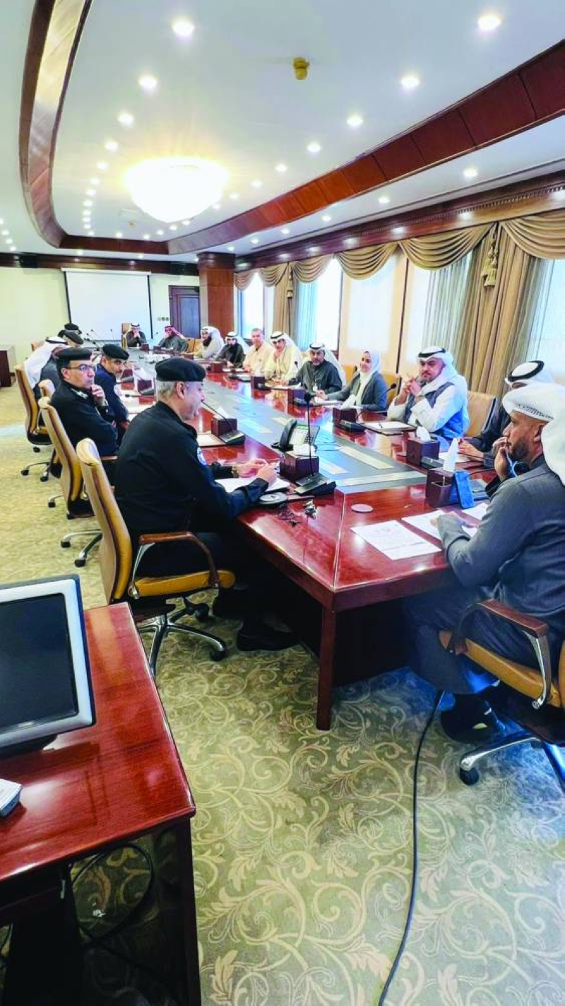 من اجتماع ممثلي الهيئة ووزارة الداخلية