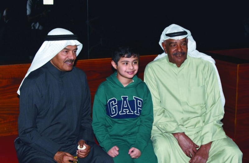 


أحمد الفرج مع عبدالرحمن العقل 