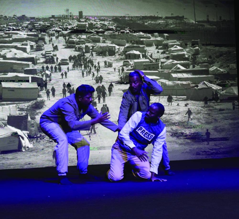 


مشهد فني استعراضي يُسلّط الضوء على استهداف الصحافيين والمراسلين 