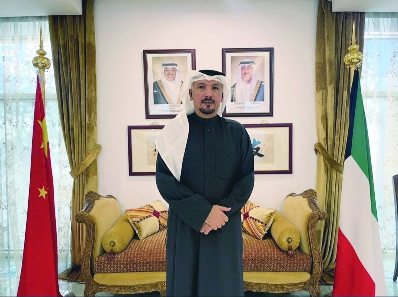 سفير دولة الكويت لدى الصين جاسم الناجم