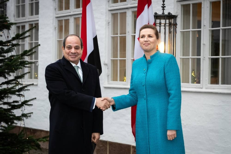 ميتا فريدريكسن تُرحّب بالسيسي في كوبنهاغن    (رويترز)