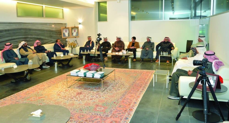 جانب من رواد «سهر والمعطش»