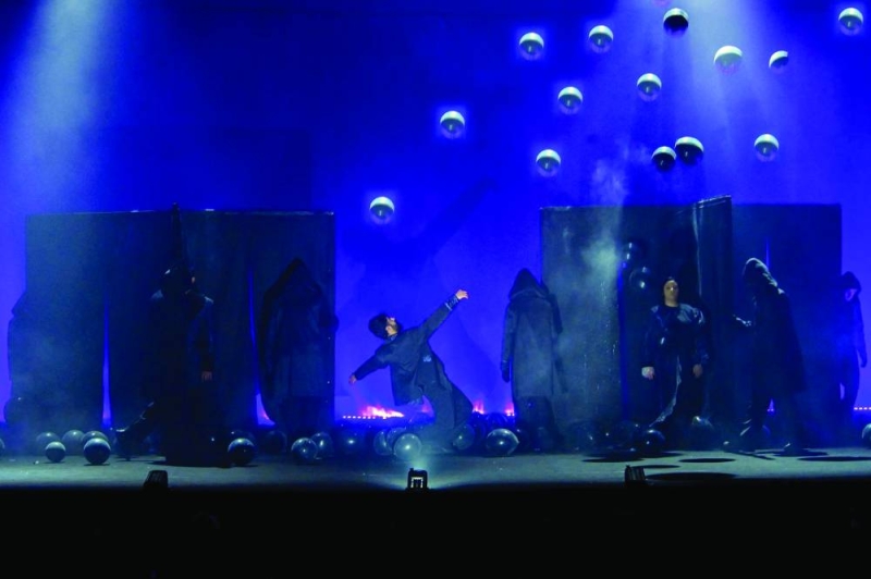 من العرض المسرحي