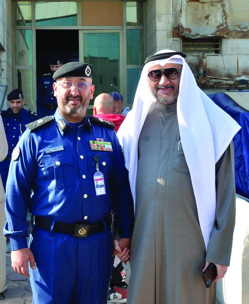 الرومي والزميل ناصر الفرحان