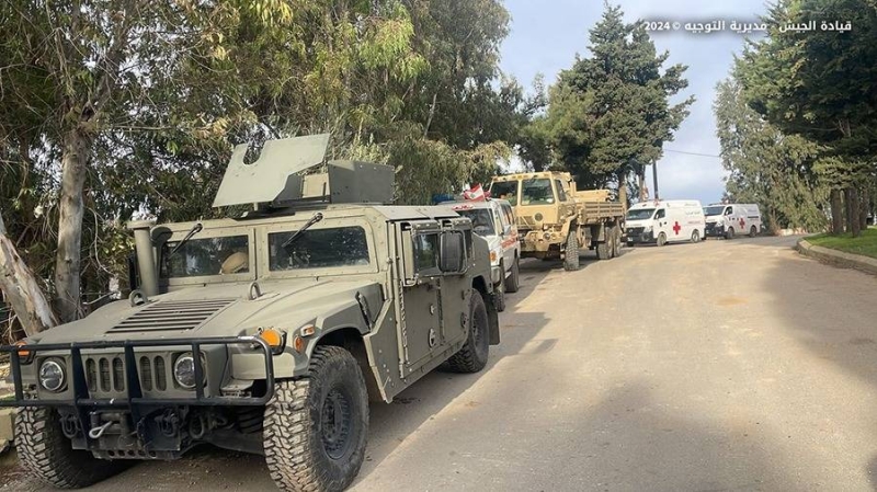 وحدات من الجيش اللبناني على مشارف بلدة الخيام