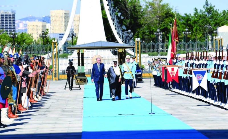 استقبال رسمي للأمير خلال زيارة تركيا في 7 مايو 2024