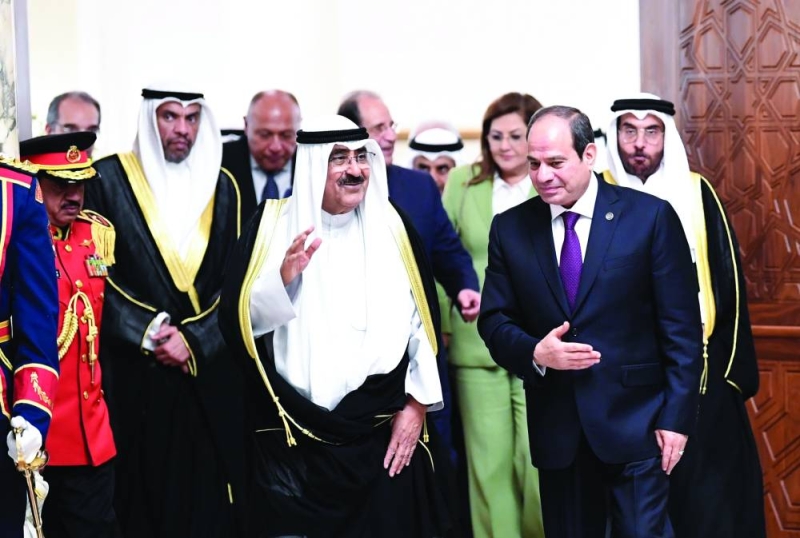 السيسي مستقبلاً صاحب السمو في 30 ابريل 2024