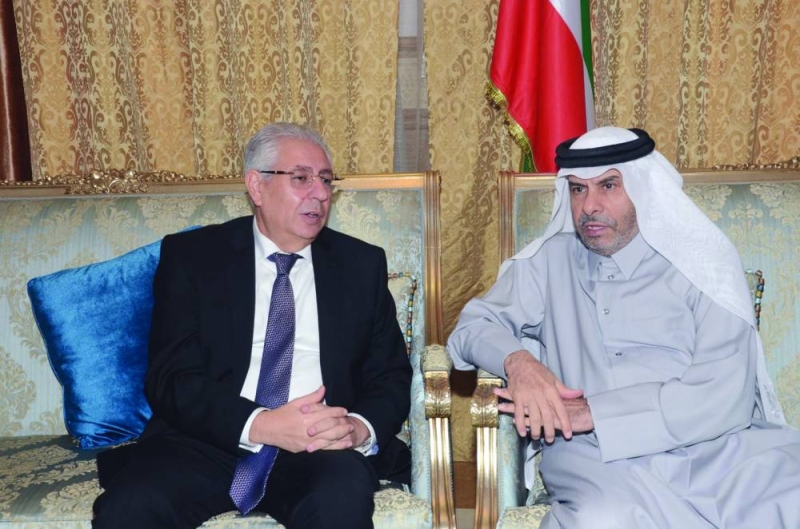 


السفيران المصري والقطري 