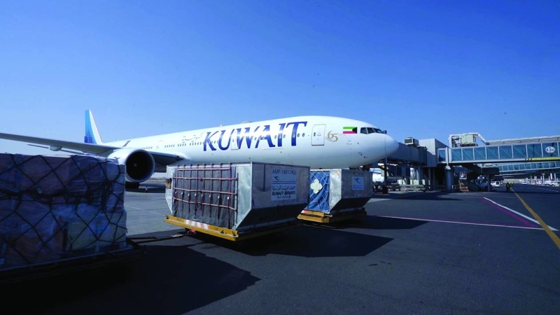 


خطة تطويرية للخطوط الجوية الكويتية تتعلق بالشحن الجوي 