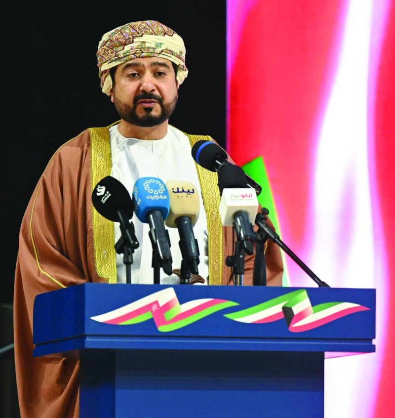 


قيس اليوسف خلال كلمته 