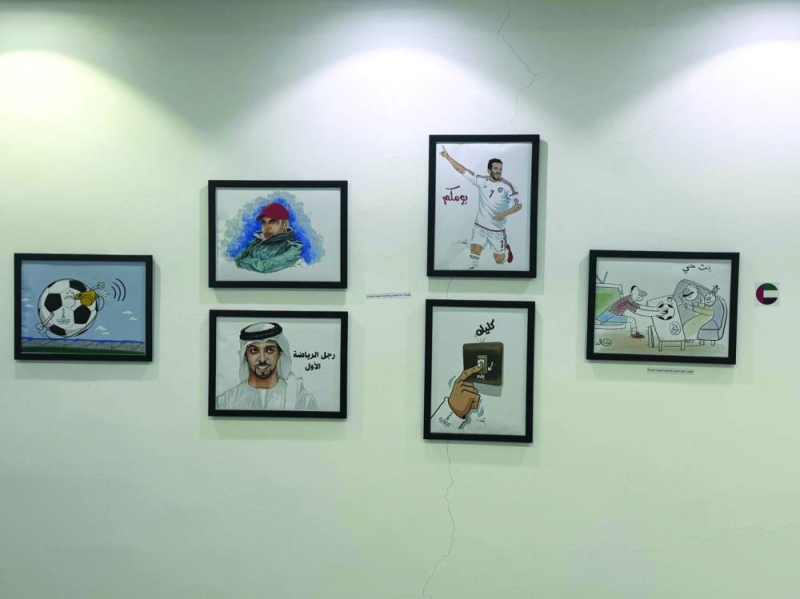 مشاركة فناني الإمارات