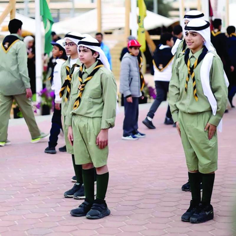 


الكشافة الصغار 