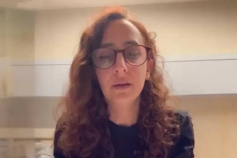 مقطع من فيديو لزوجة أسير إسرائيلي تُناشد «القسّام» الاطمئنان على وضعه