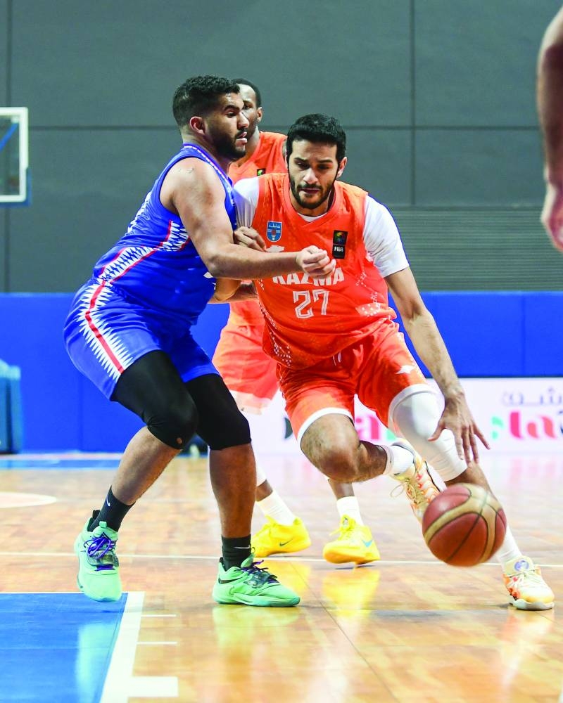 من مباراة كاظمة والتضامن