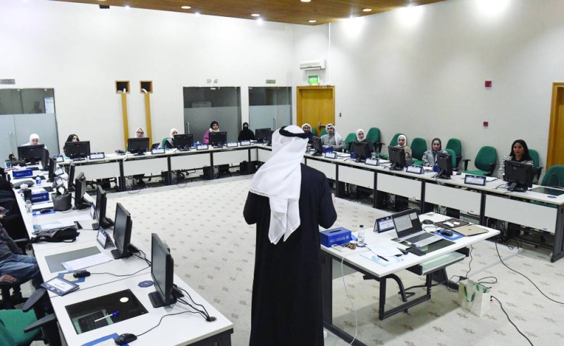 جانب من البرنامج التدريبي