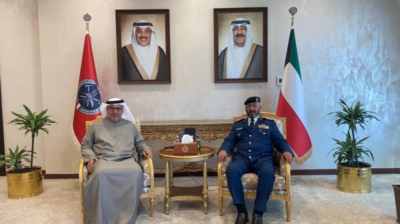 رئيس قوة الإطفاء العام يبحث مع سفير الإمارات سبل تعزيز التعاون في مجالات الحماية المدنية 
