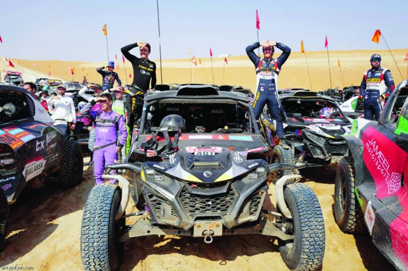 المشاركون في الرالي