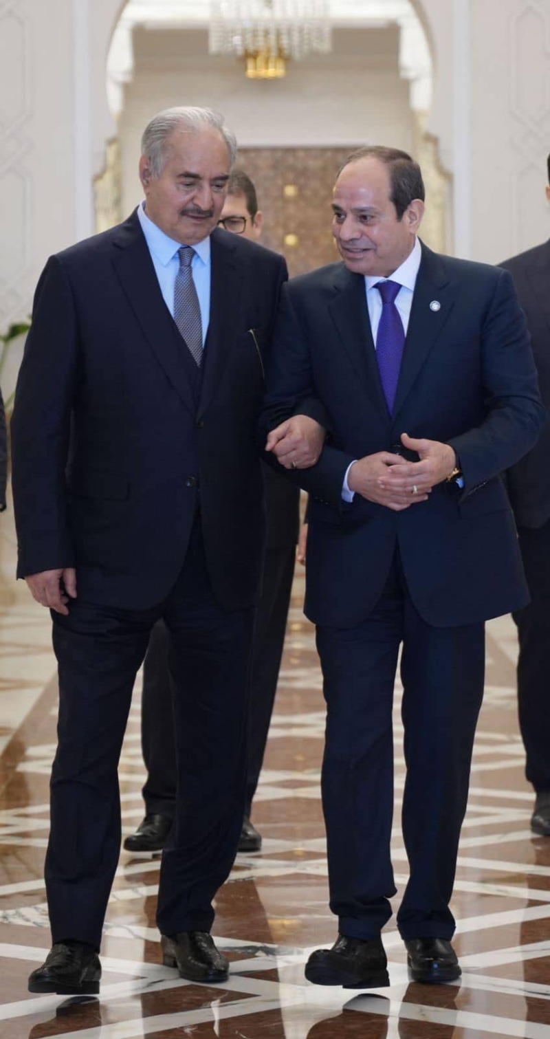 السيسي مستقبلاً حفتر