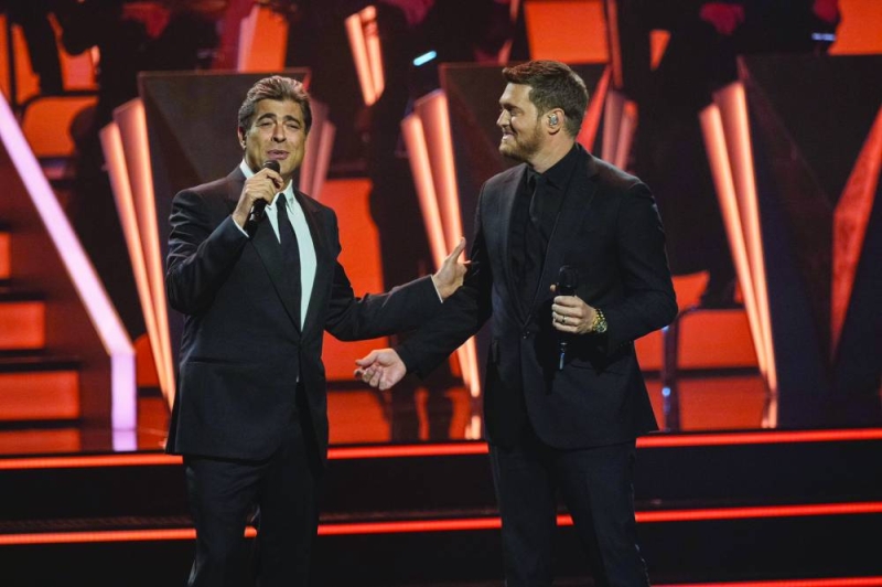 


وائل كفوري ومايكل بوبلي 