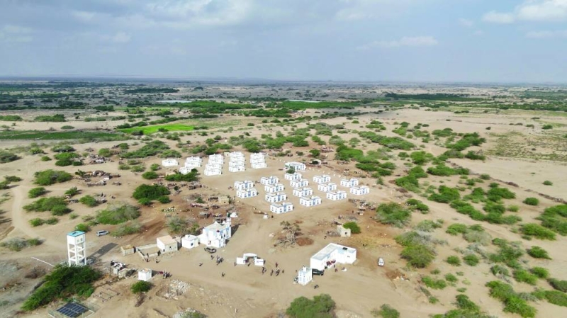 قرية متكاملة في أبين بتمويل كويتي