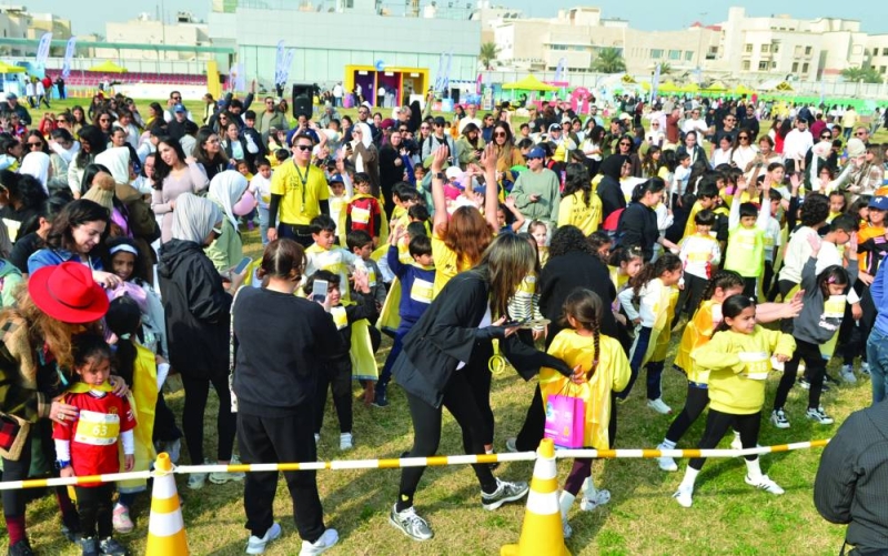 تفاعل كبير من الأطفال وذويهم