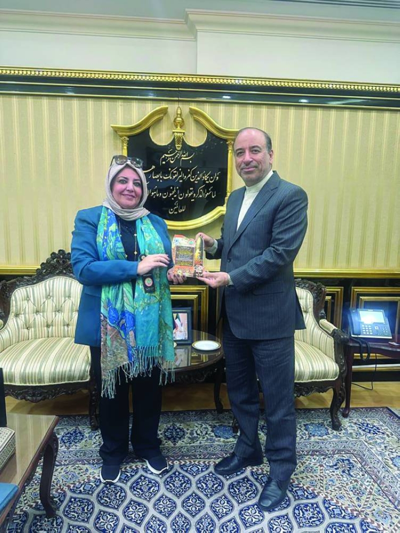 السفير توتنجي يتلقى التكريم من وجدان العقاب