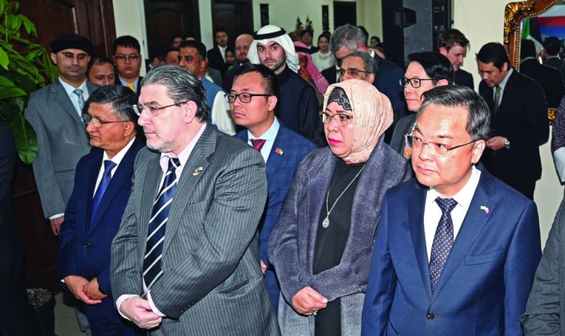 سفراء الصين وإندونيسيا وتايلند ونيبال ضمن الحضور