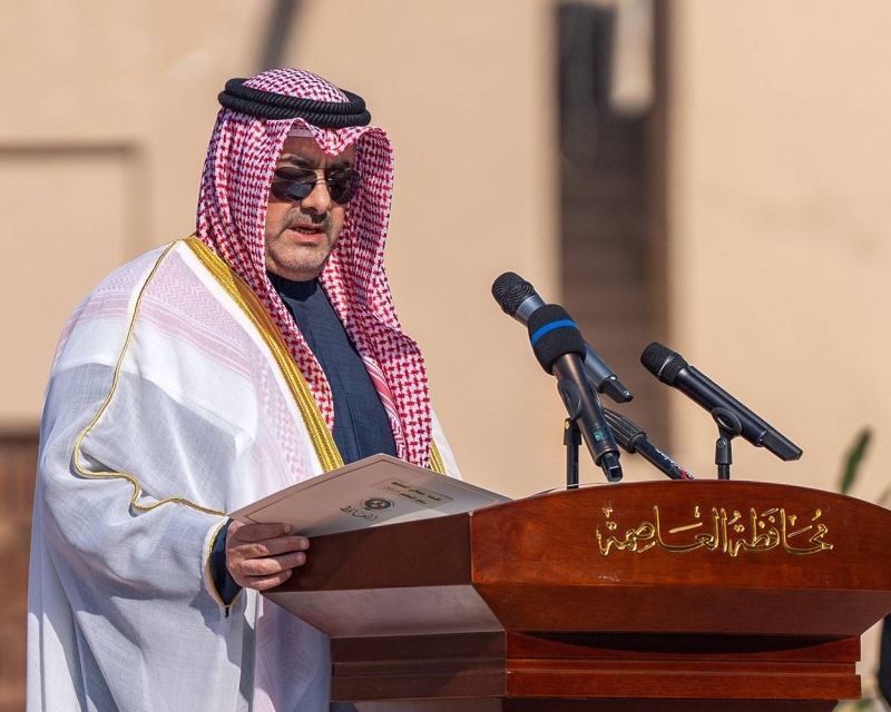 محافظ العاصمة الشيخ عبدالله سالم العلي الصباح 