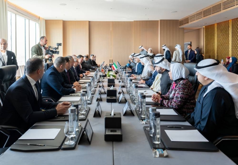 جانب من حضور الدورة الأولى للجنة الوزارية التجارية الكويتية المصرية المشتركة على مستوى وزراء التجارة