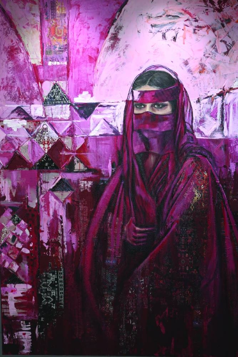 لوحة من وحي البادية 