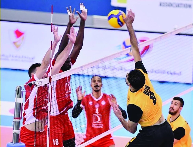 من مباراة القادسية والعربي القطري