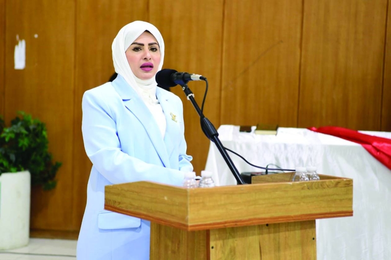 بوشهري تتحدث في الملتقى