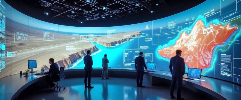 نموذج لمركز رقمي لتحليل البيانات الجيوتقنية 