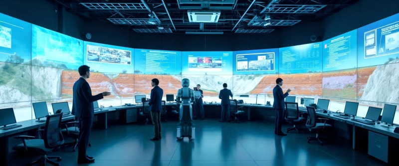 نموذج لمركز رقمي لتحليل البيانات الجيوتقنية 