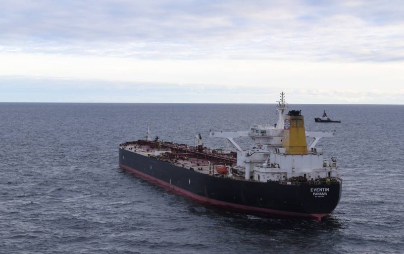 ناقلة نفط ترفع علم بنما في بحر البلطيق (أ ف ب)