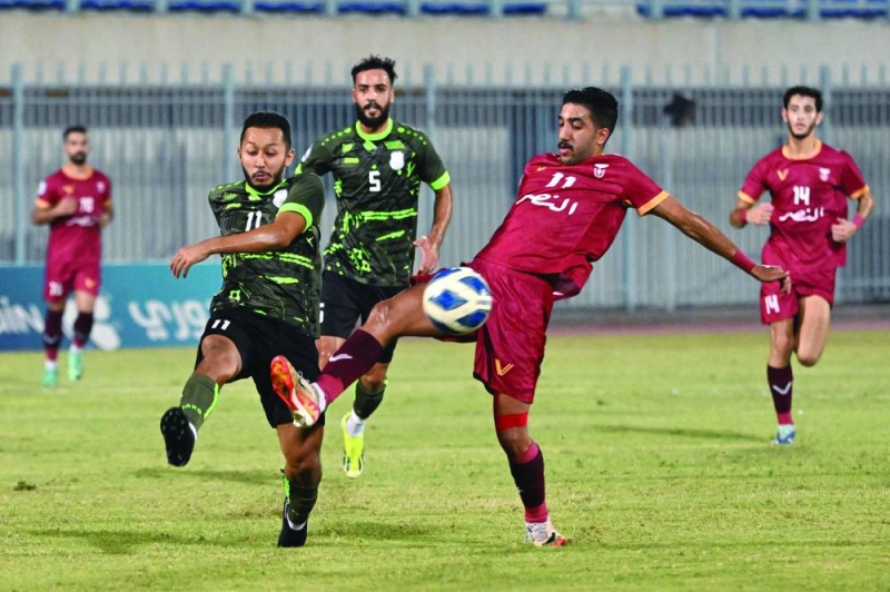 من لقاء القسم الأول بين النصر واليرموك