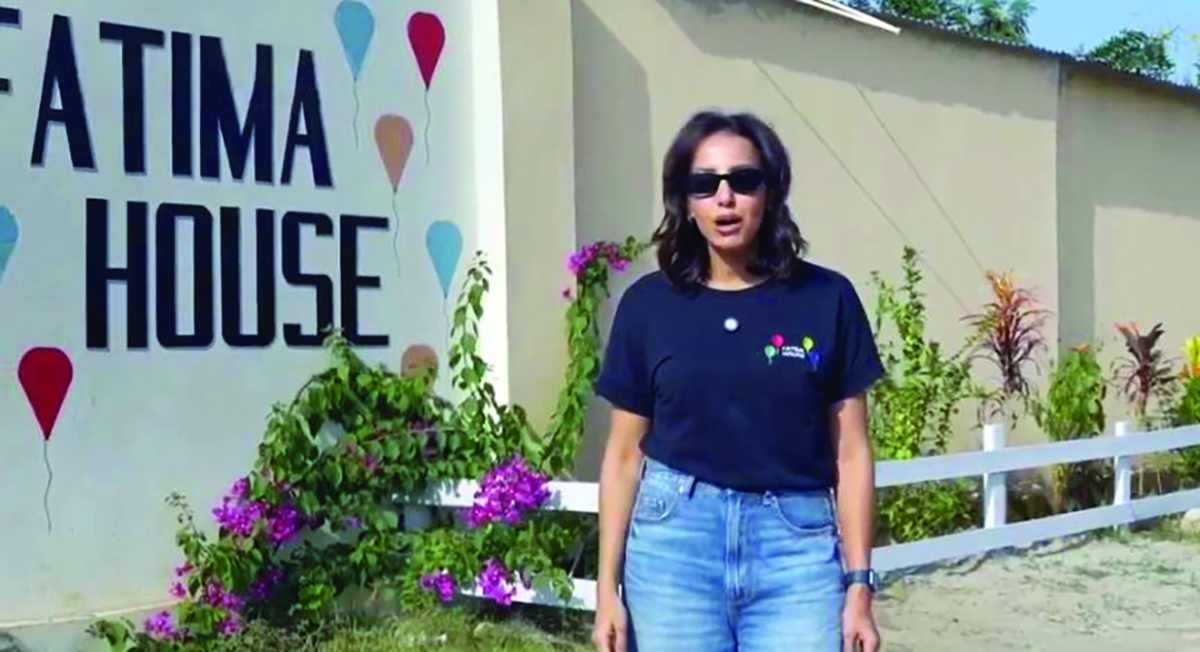 


هند الهاجري أمام بيت فاطمة 